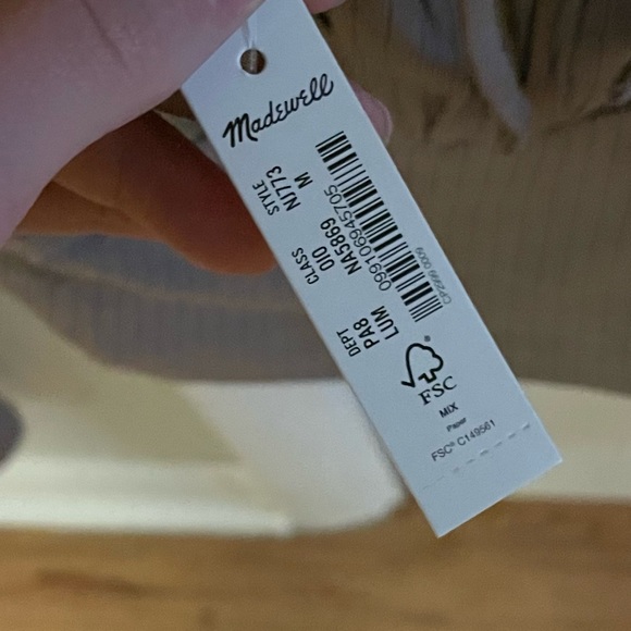 Madewell Square Neck Long Sleeve Top - Picture 6 of 6